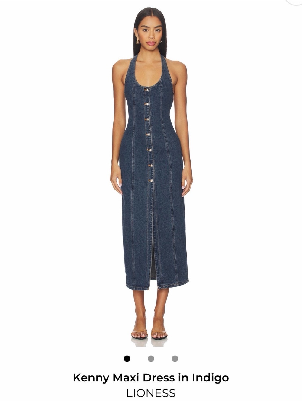 Lioness Indigo Straight-Leg Jeans